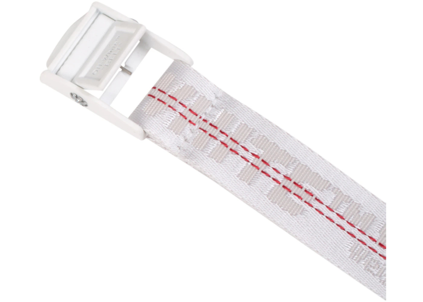 OFF-WHITE Mini Industrial Belt (SS19) White - 2
