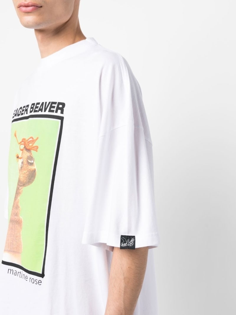 Eager Beaver cotton T-shirt - 5