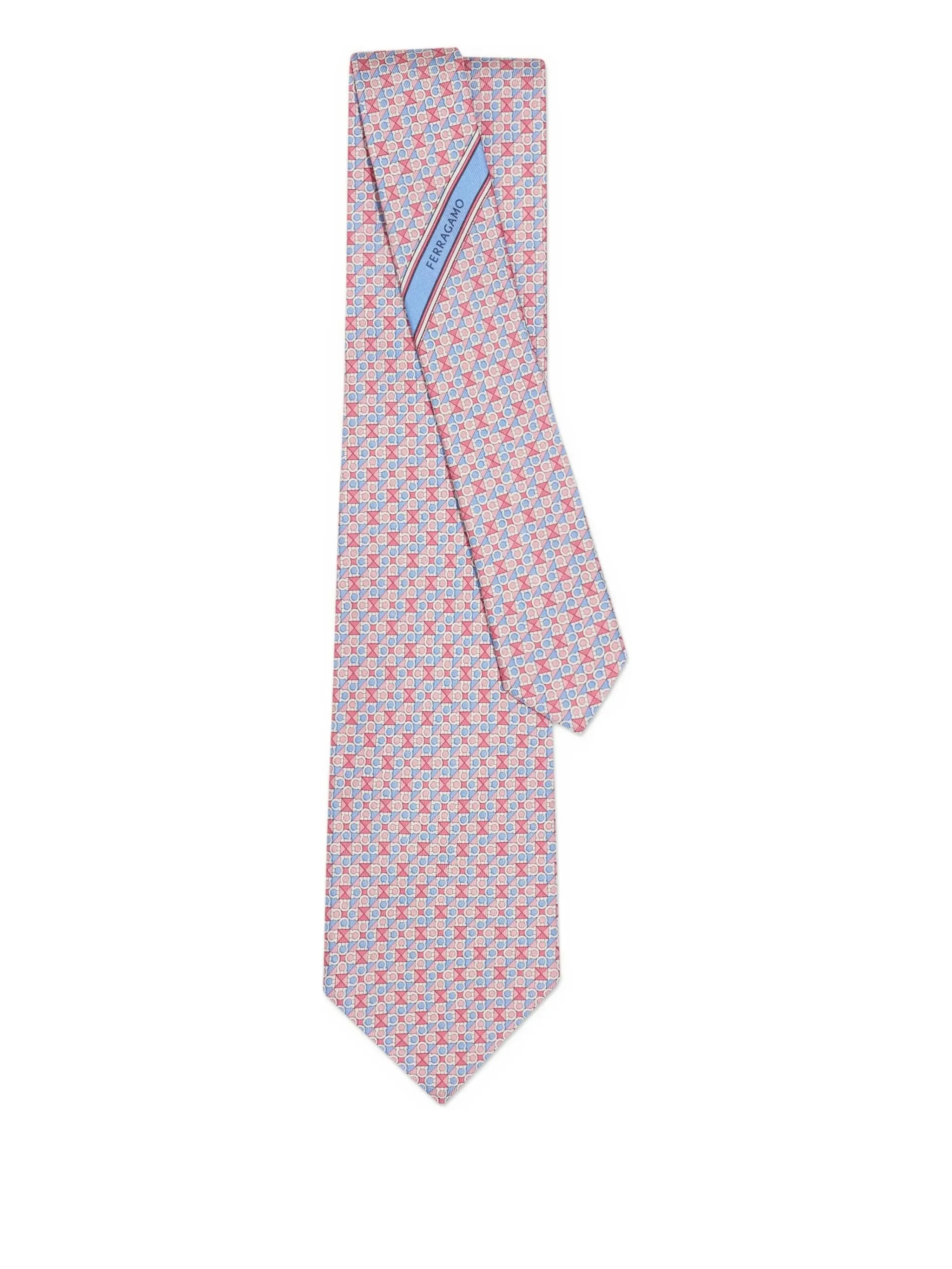 Ferragamo Graphic-print Silk Tie - 1