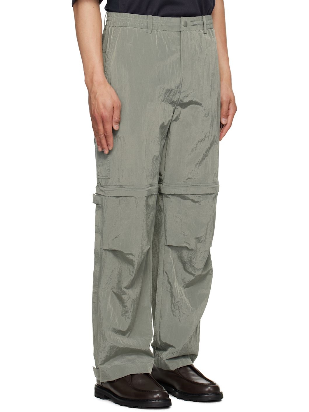 Khaki Extension Light Trousers - 2