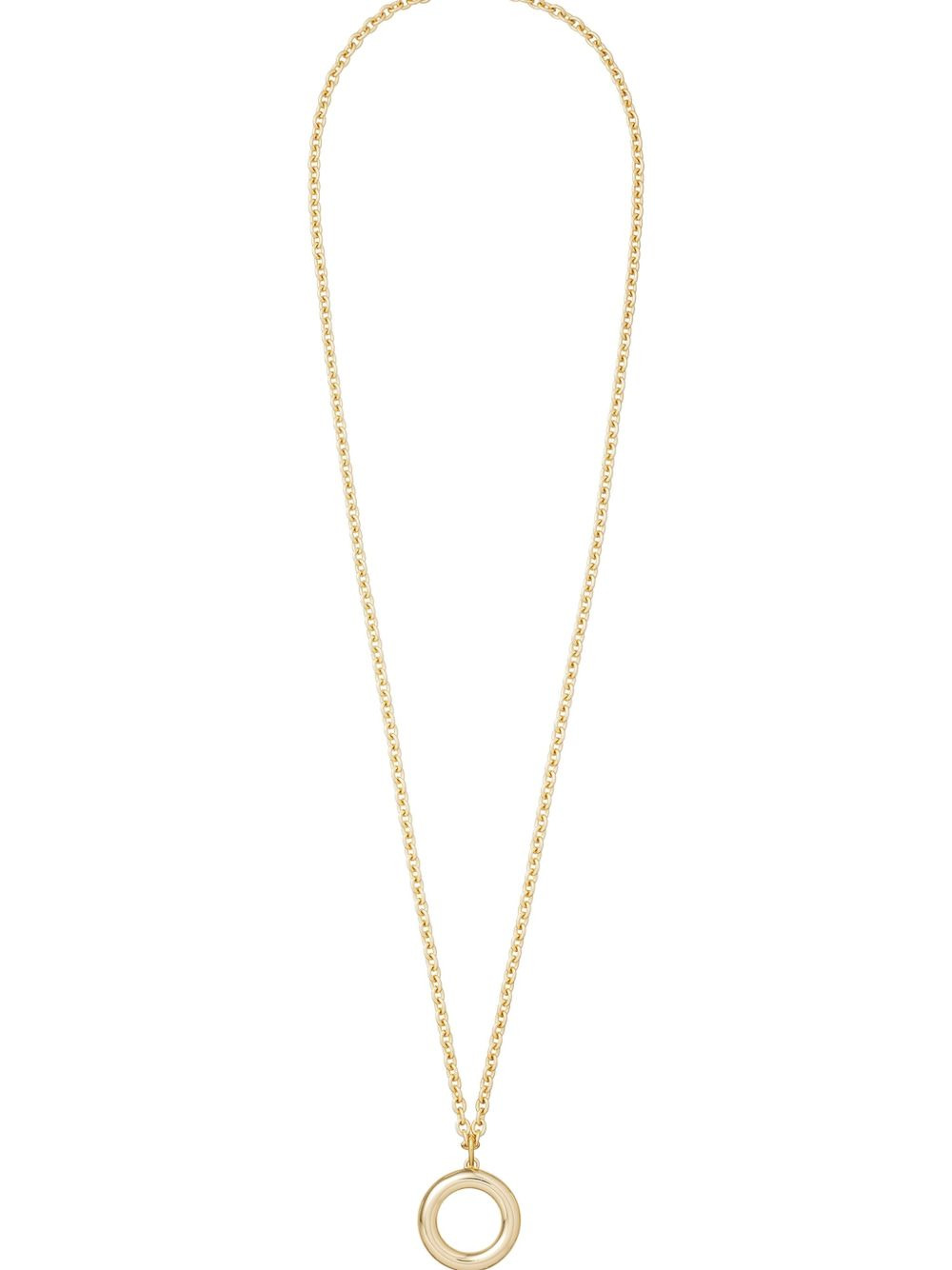 Big Puffy Initial necklace - 2