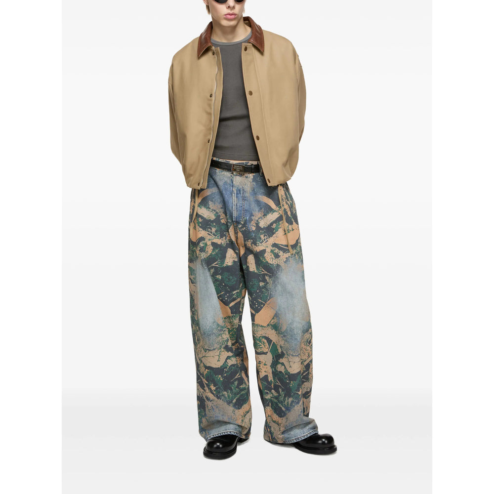 Acne Studios Blue Denim - Wide-Leg Jeans Men - 3