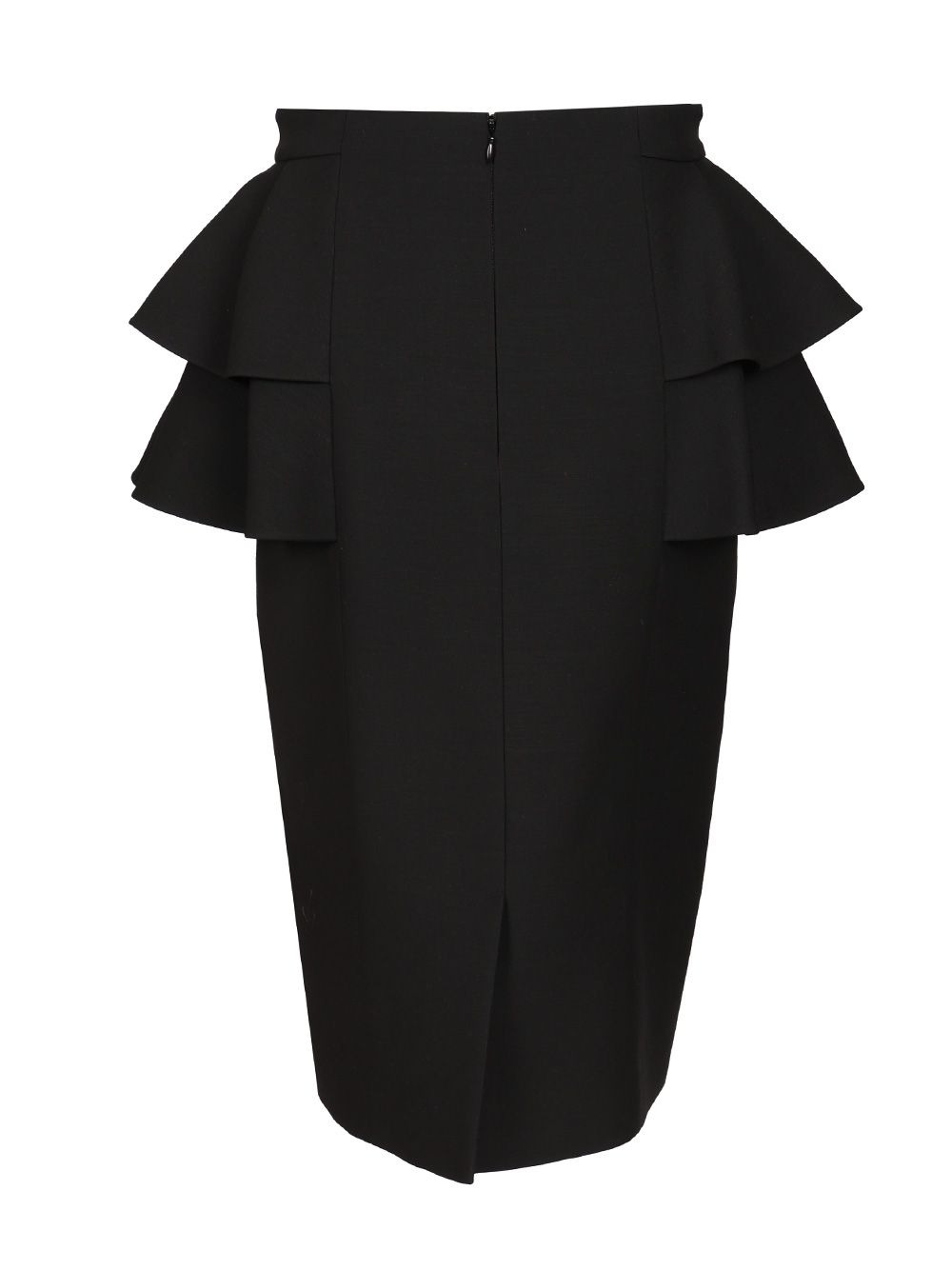 Look 1 - Skirt | Solid | Crepe Couture Skirts Black - 2