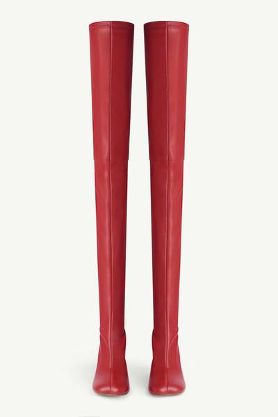 MM6 Maison Margiela Anatomic stretch thigh boots outlook