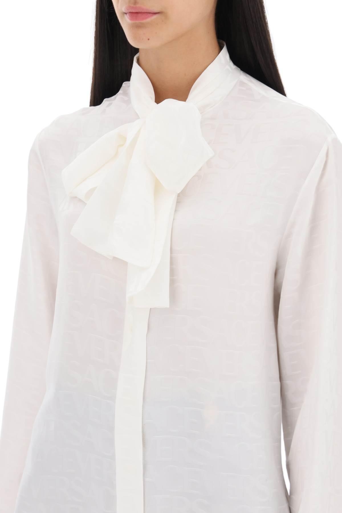 ALLOVER' LAVALLIÈRE SHIRT - 5