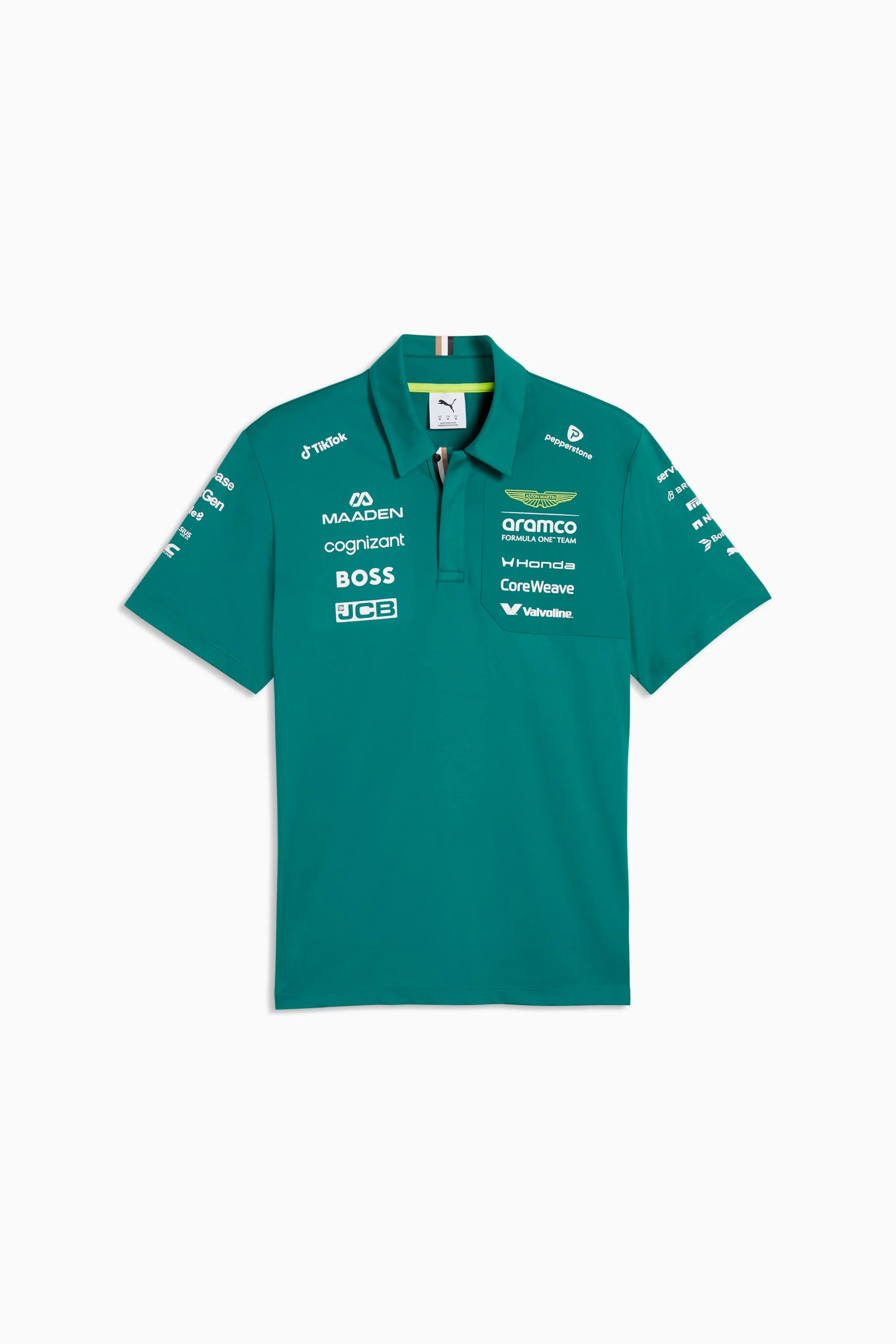 PUMA x ASTON MARTIN ARAMCO F1® TEAM Men's Replica Polo - 1