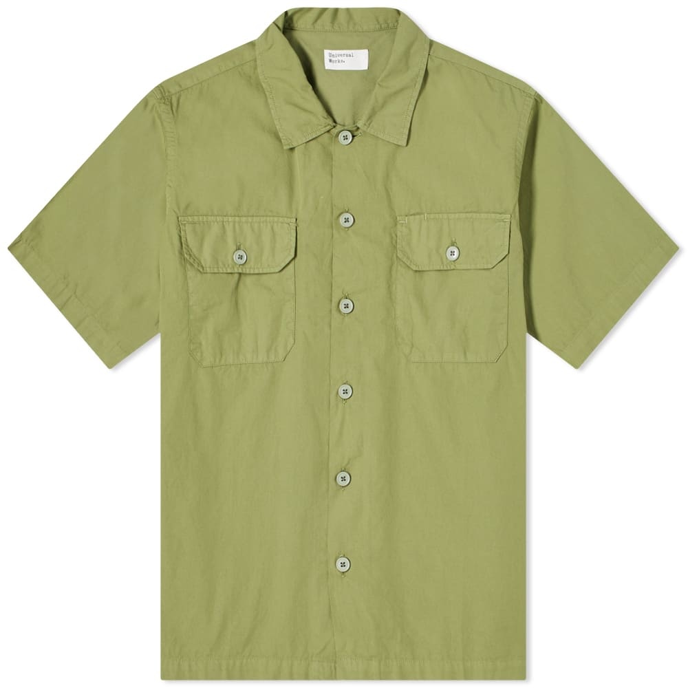 Universal Works Short Sleeve Utility Shirt - 1