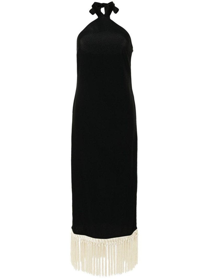 halterneck midi dress 1