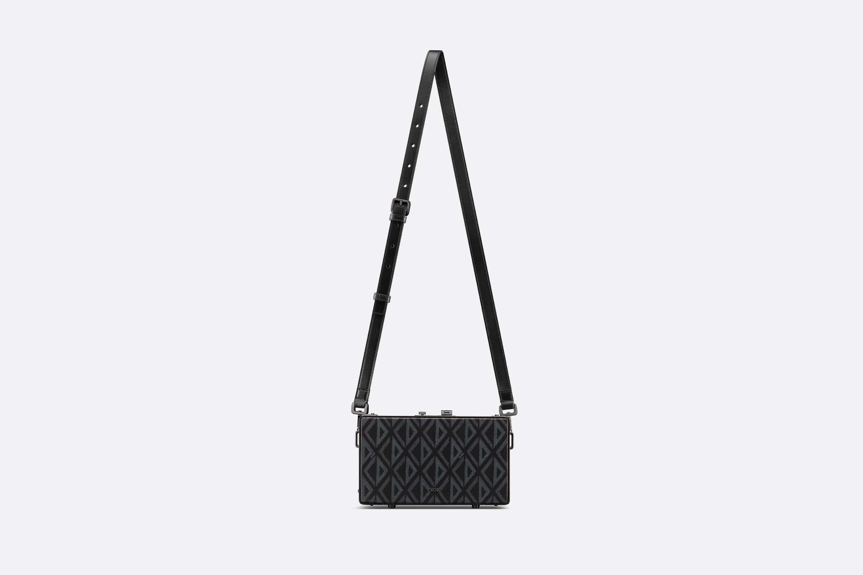 Dior Lock Mini Case Bag with Strap - 5