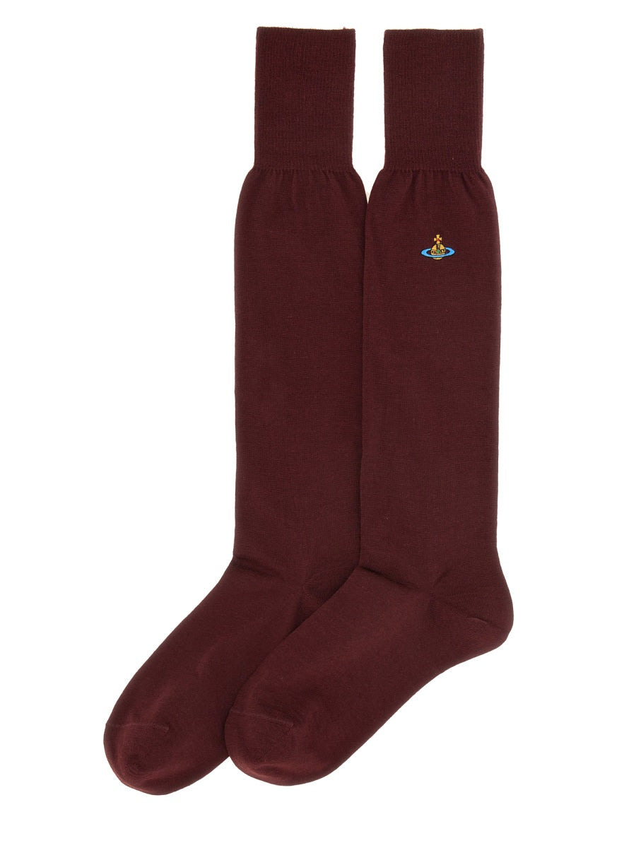High Socks With Orb Embroidery - 2