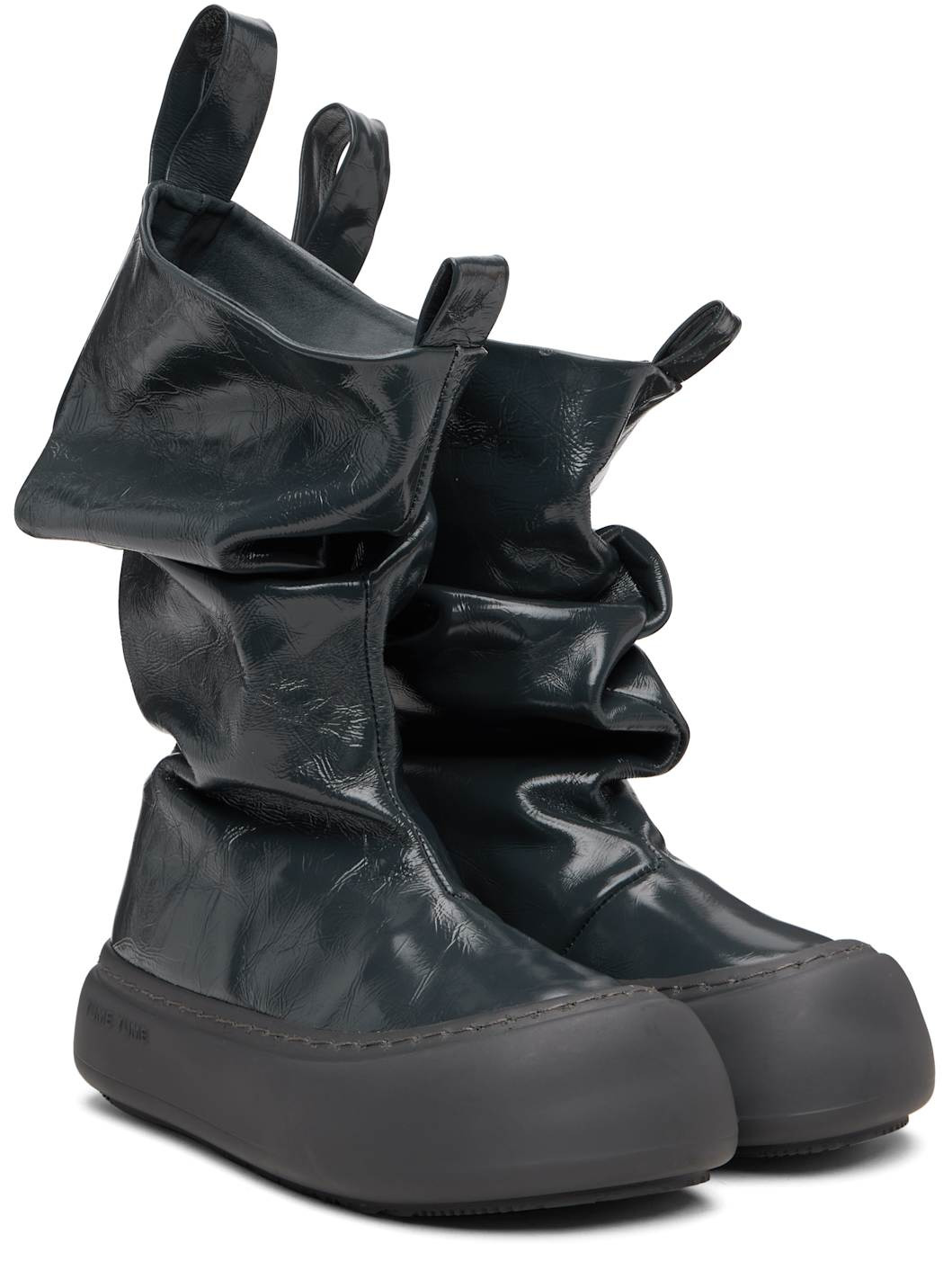 Gray Fisherman Low Boots - 4