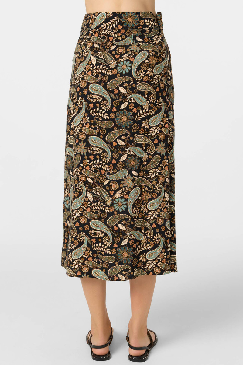 Sunni Rosalia Paisley Midi Skirt 1