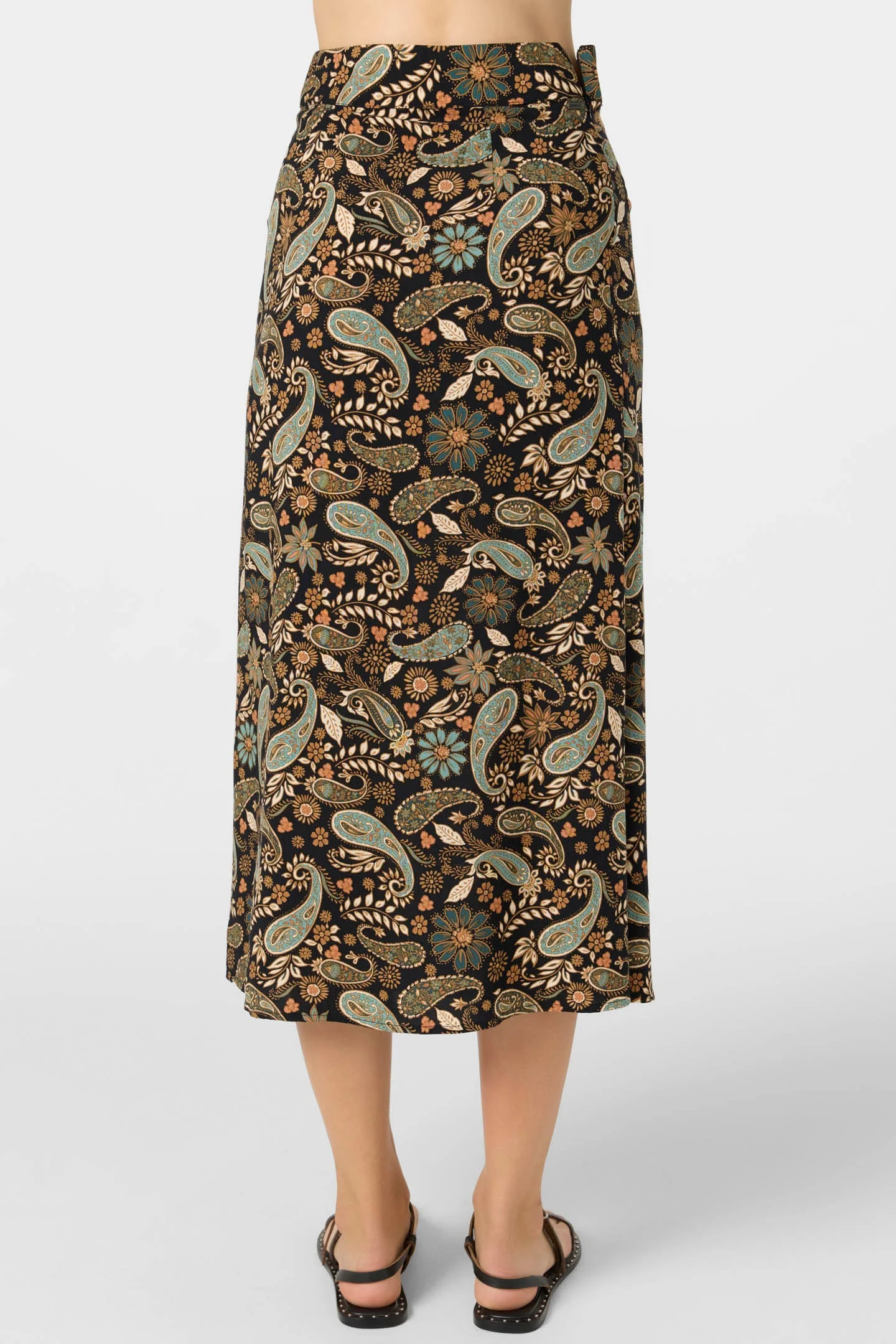 Sunni Rosalia Paisley Midi Skirt - 1