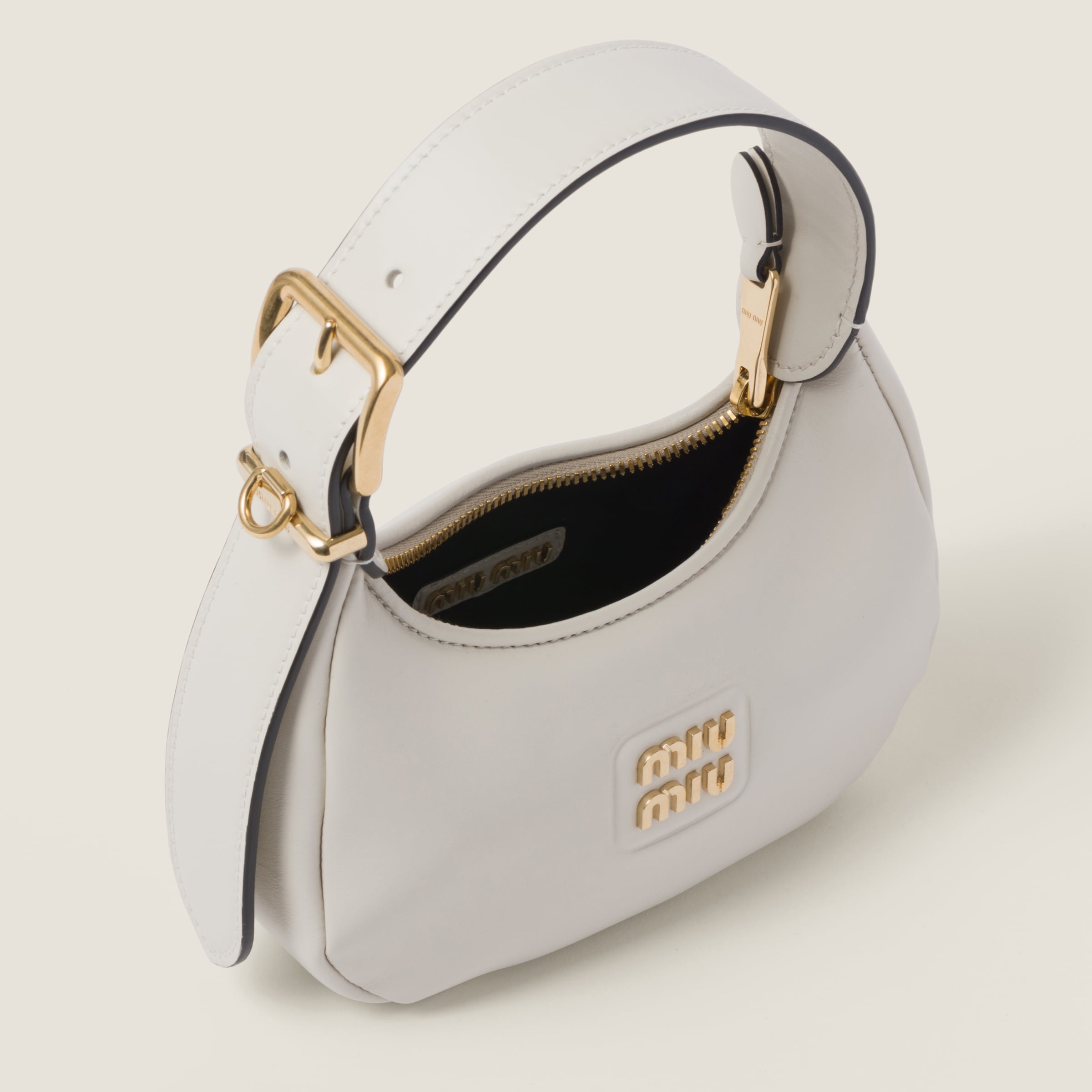 Leather hobo bag - 3