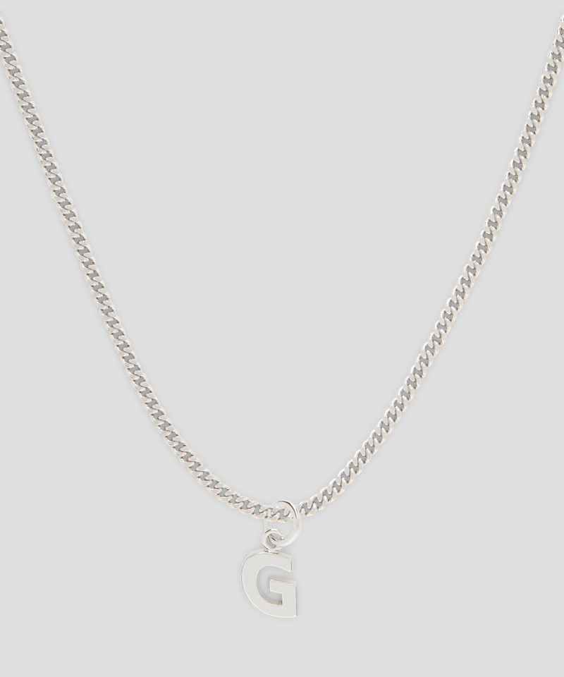 MSGM Brass letter G charm outlook