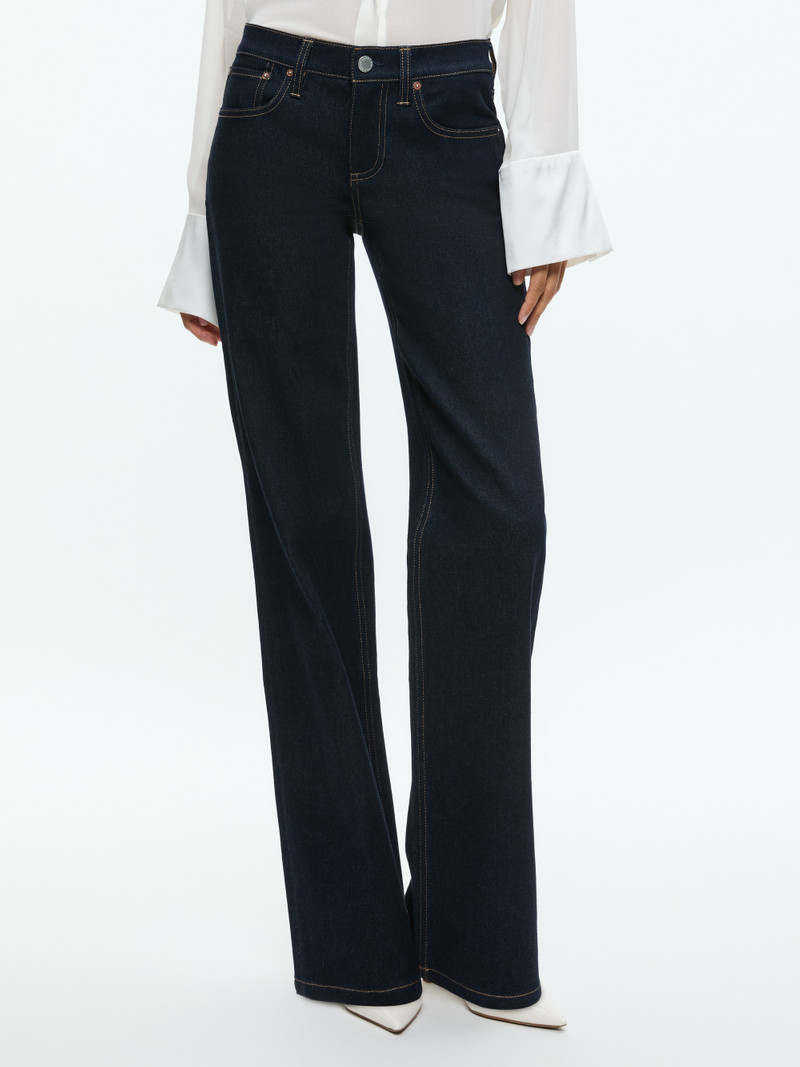 Alice + Olivia BODIE LOW RISE BOOTCUT JEAN outlook