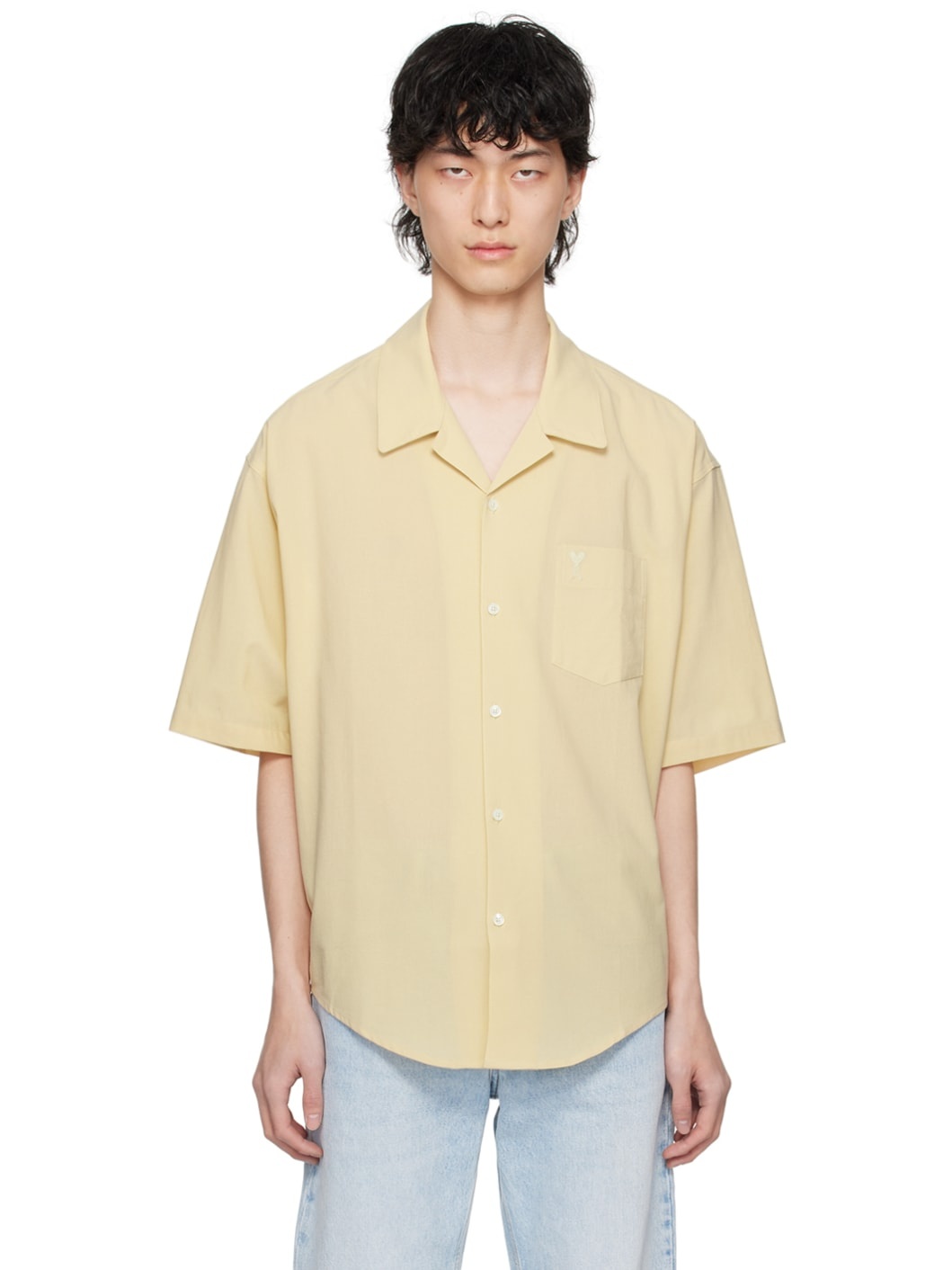 Yellow Ami De Cœur Shirt - 1