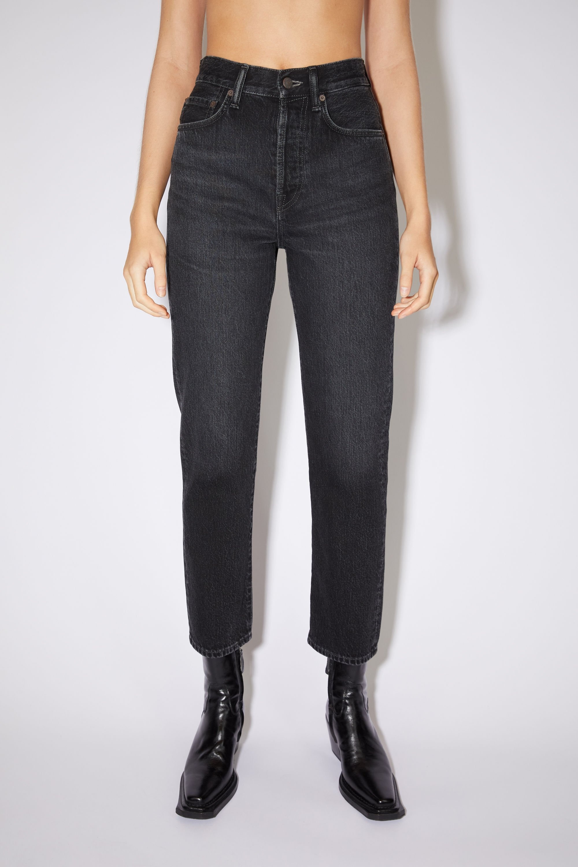 Regular fit jeans - Mece Vintage - Black - 2