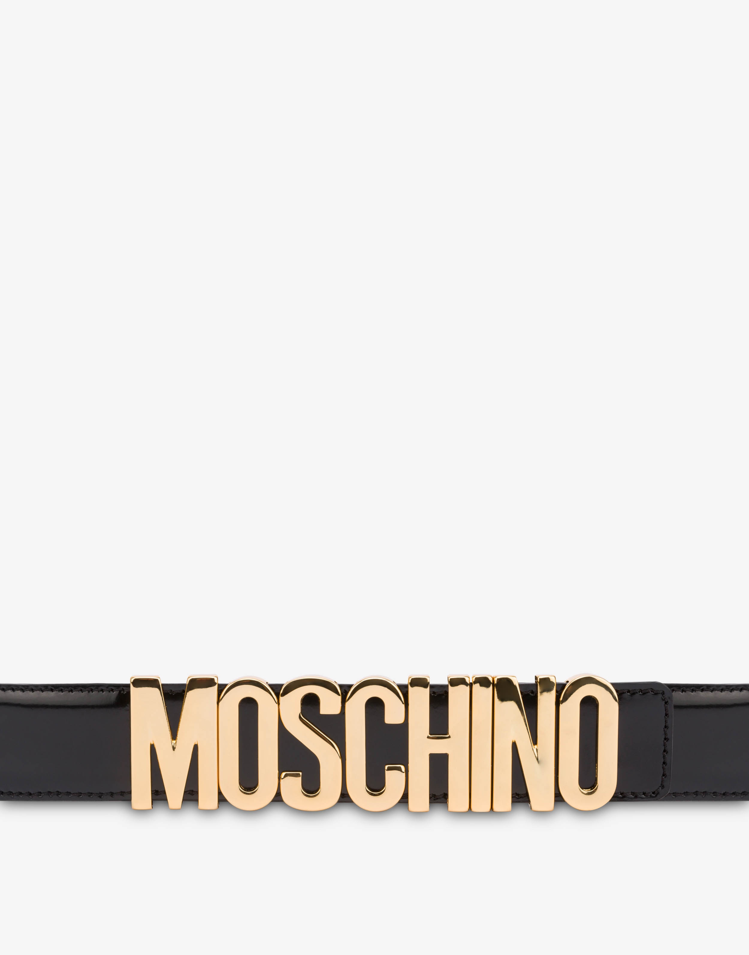 LEATHER BELT WITH LOGO - 2