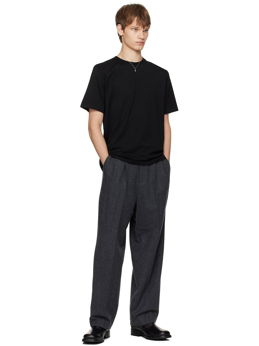 Black Luster Plaiting T-shirt - 4
