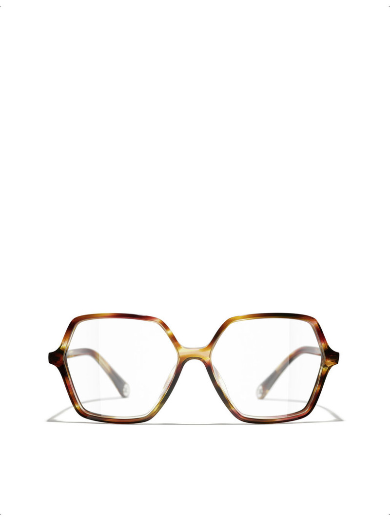CH3447 사각 구조 tortoiseshell 아세테이트 광학 유리 1