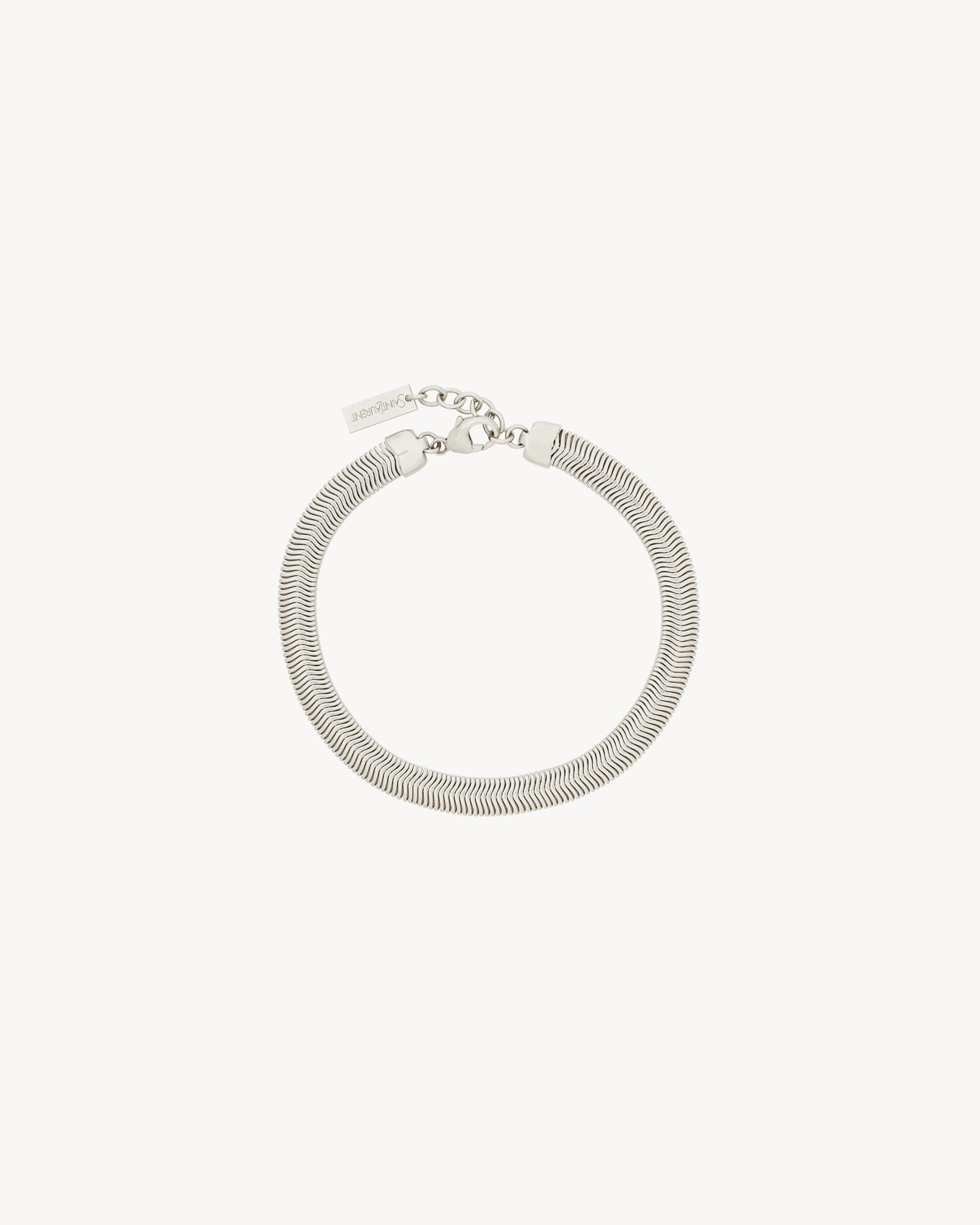 SNAKE-CHAIN BRACELET IN METAL - 1