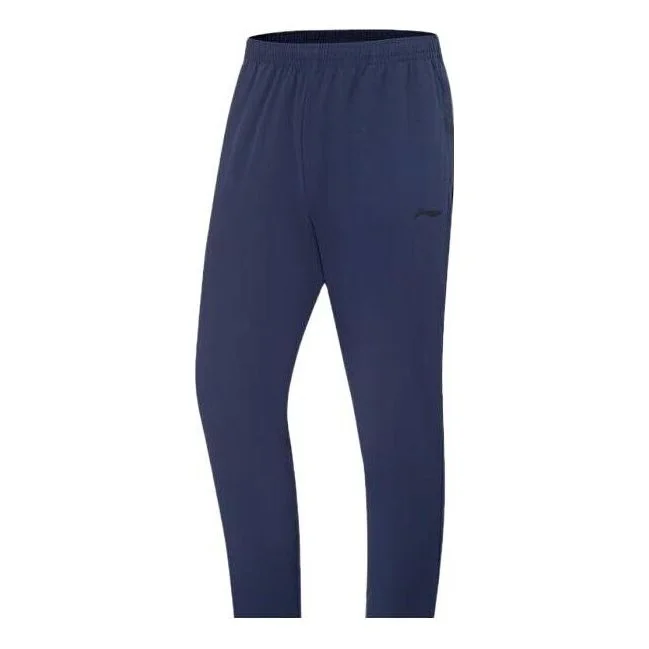 Li-Ning Sport Lightweight Track Pants 'Navy Blue' AYKT205-5 - 1