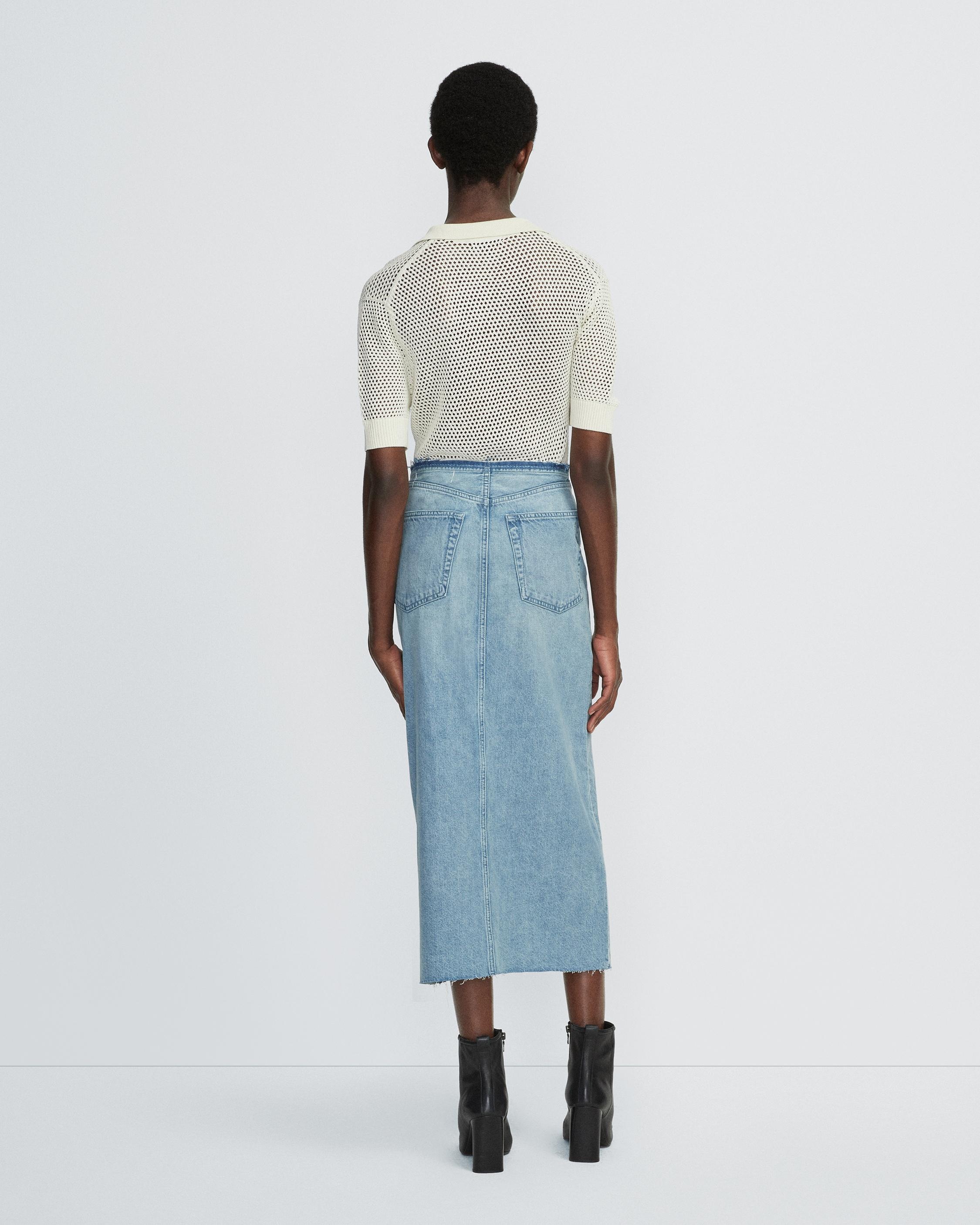 Clara Denim Skirt
Midi Skirt - 5