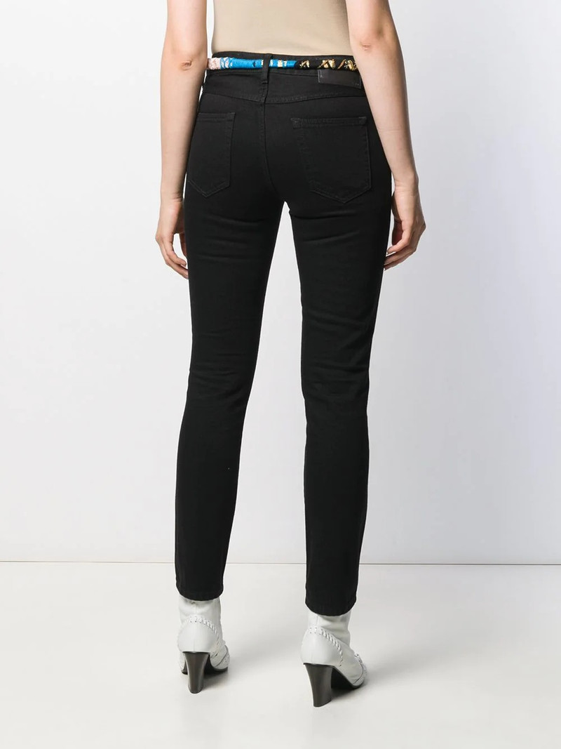 silk bandana skinny jeans 4