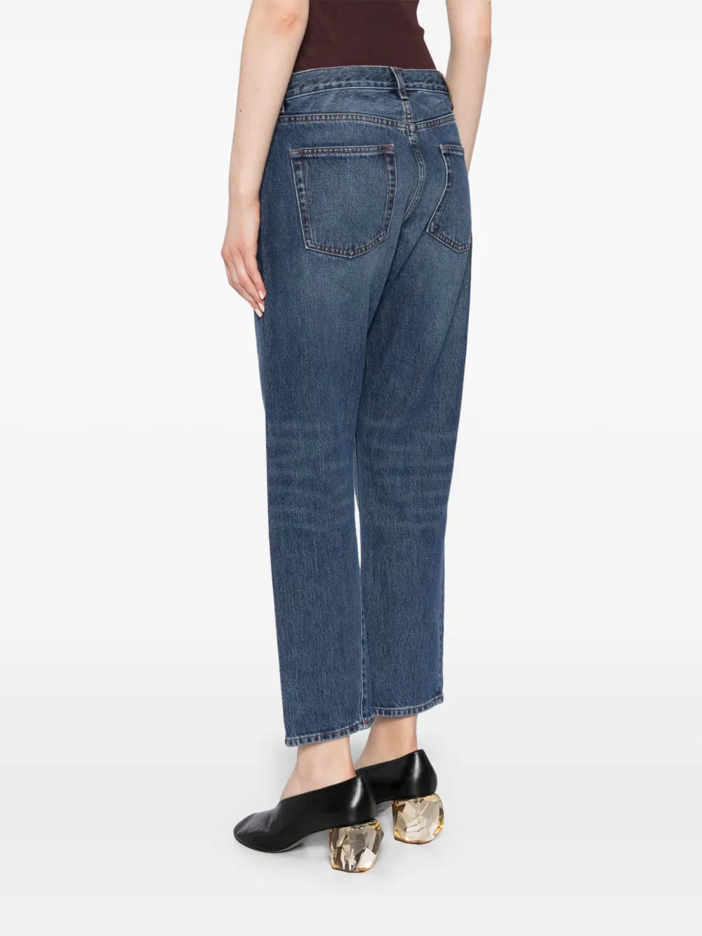 Toteme Women Straight Jeans - 4