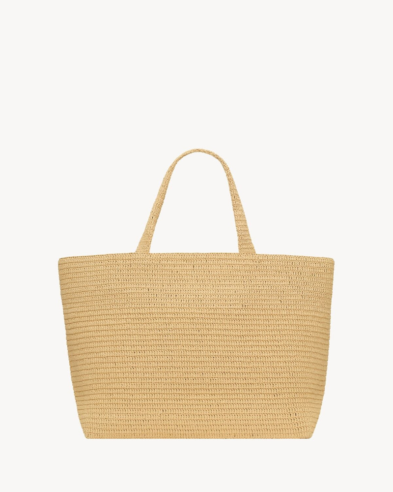 SAINT LAURENT TOTE IN RAFFIA 3