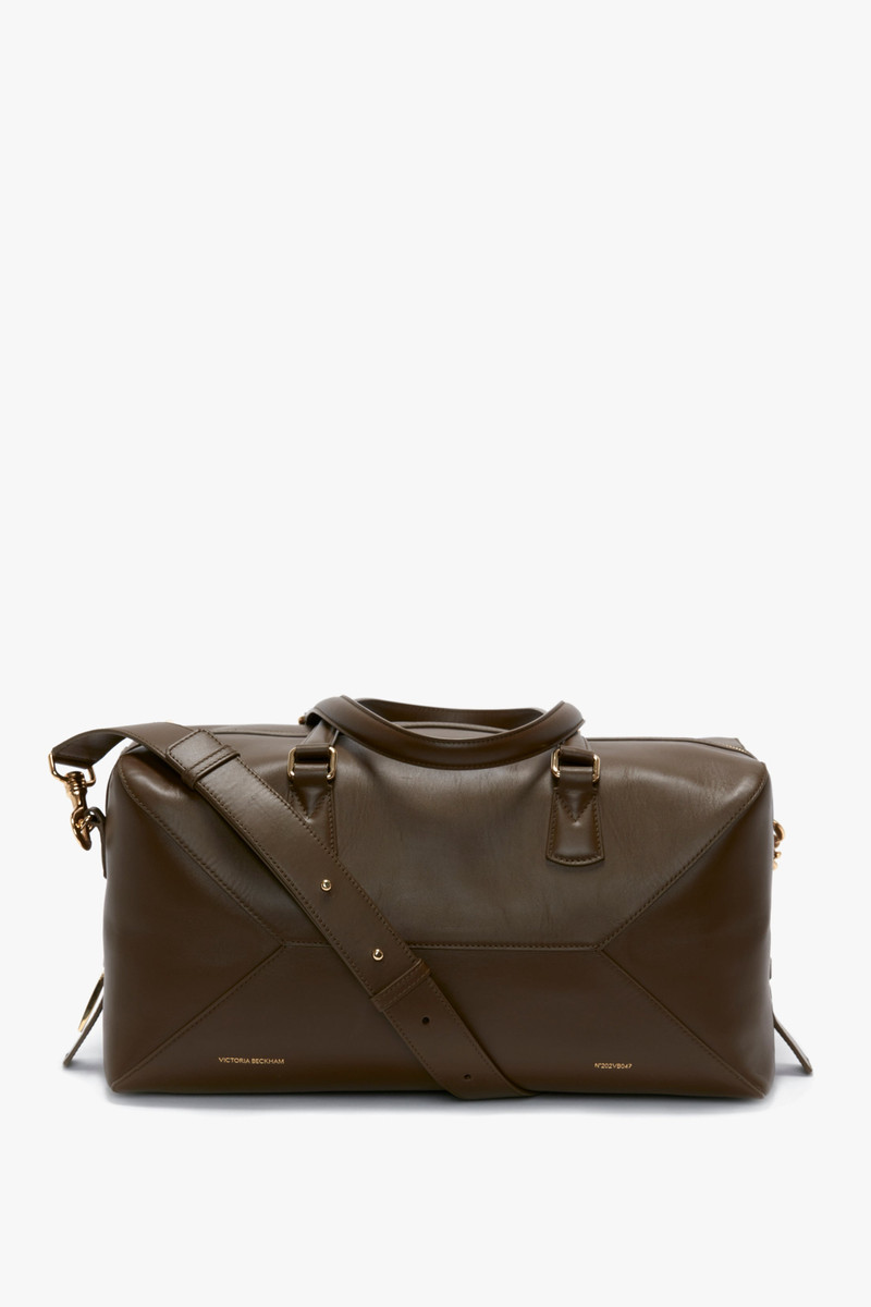 Victoria Beckham Medium Gym Bag In Olive outlook