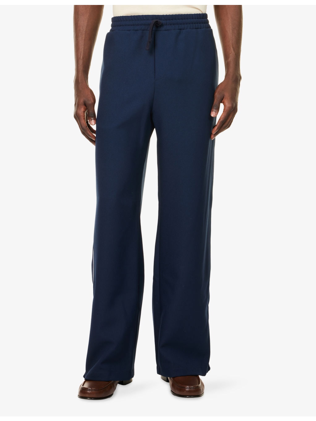 Monogram Straight-Leg Woven Jogging Bottoms - 3