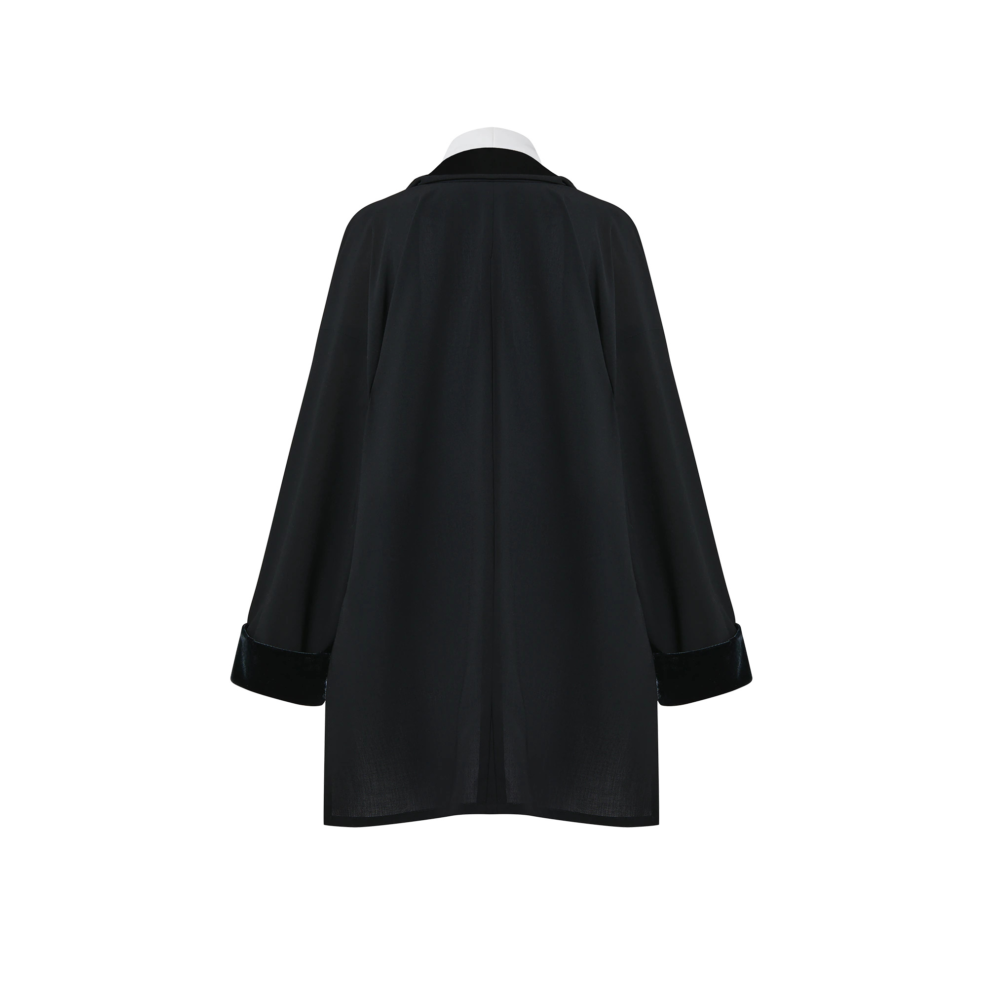 Crystal Lapel Robe Jacket - 3