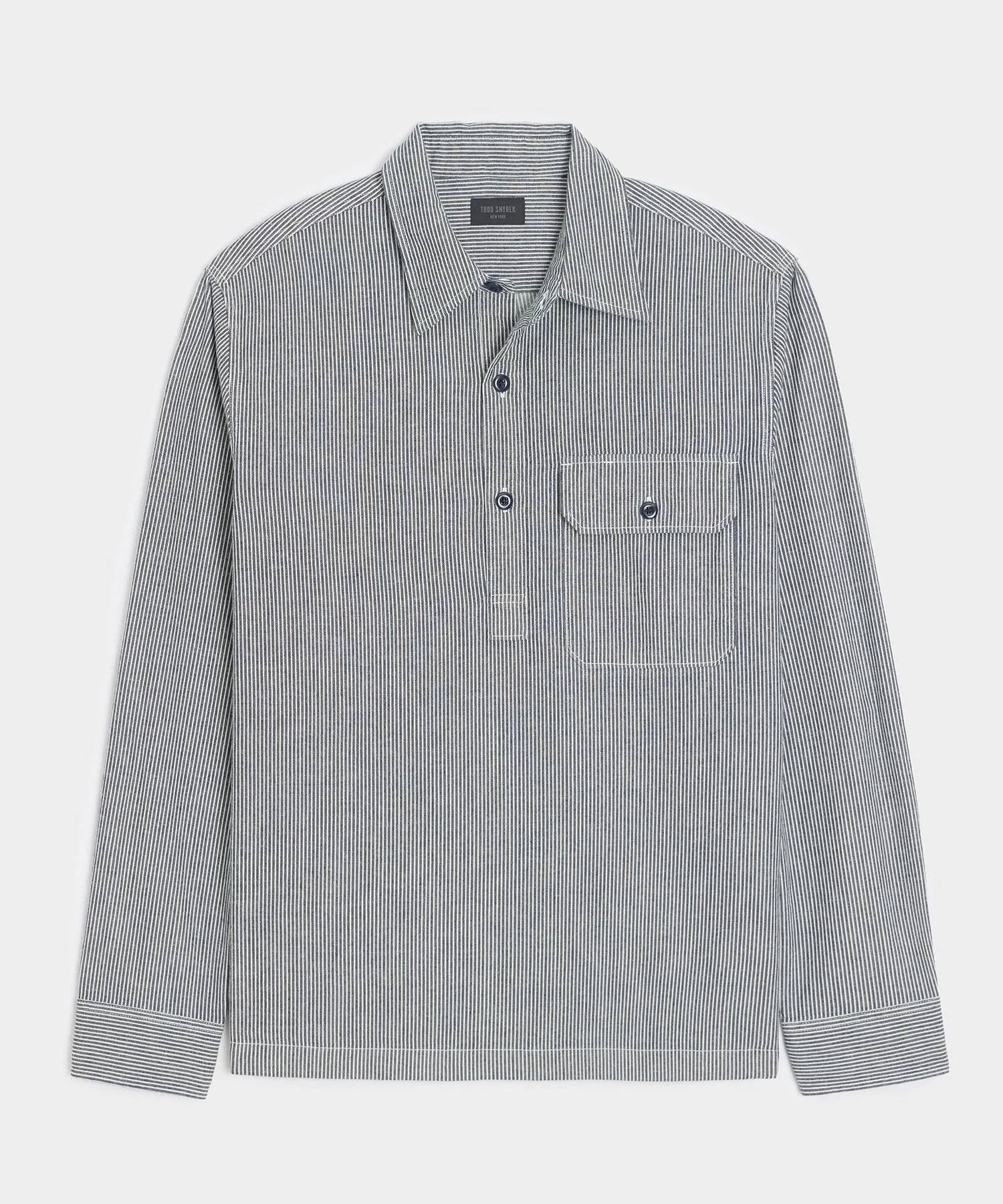 Hickory Stripe Mariner Shirt - 1