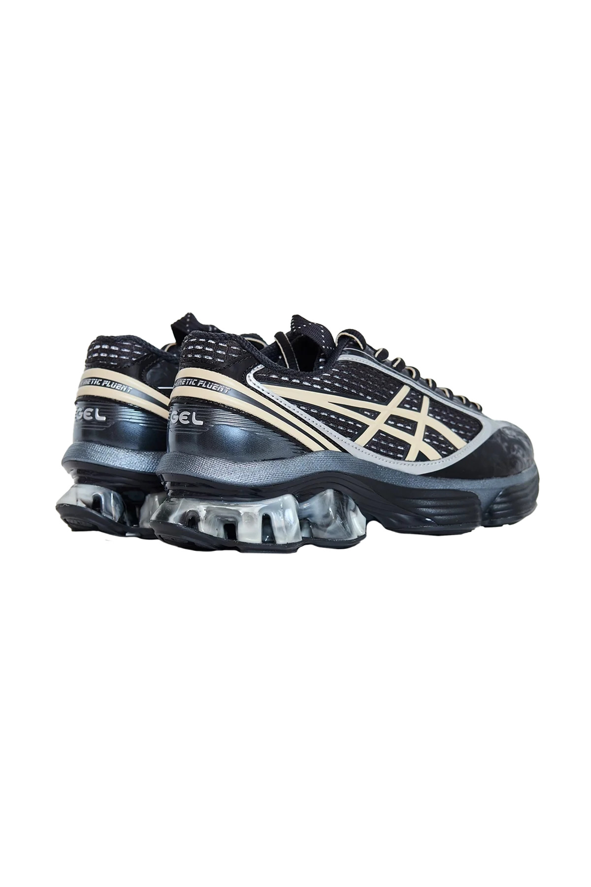 Asics Kiko Curation US6-S Gel-Kinetic Fluent Sneaker Black/Vanilla - 3