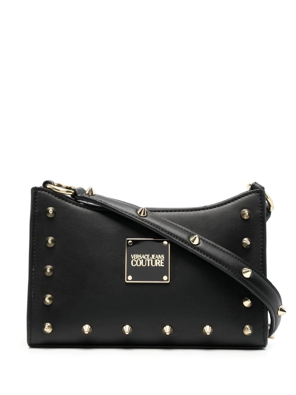 spike-studs shoulder bag - 1