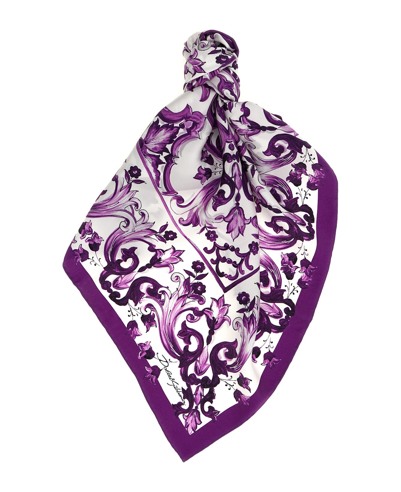 'maiolica' Print Scarf - 1