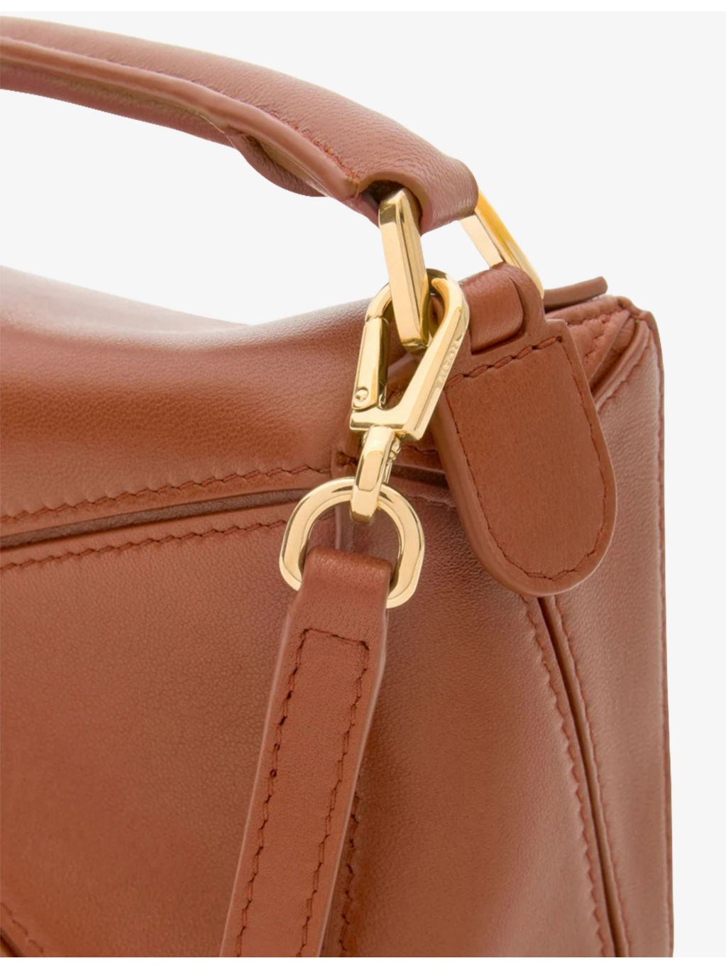 Featherlight Puzzle Mini Leather Top-Handle Bag - 7