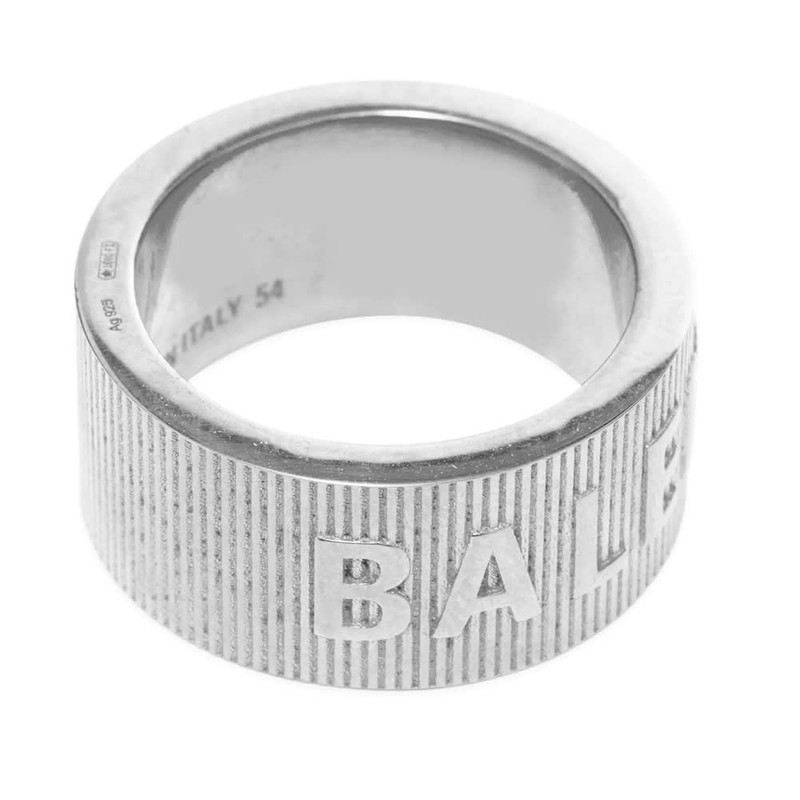 Balenciaga Force Stripe Logo Ring 3