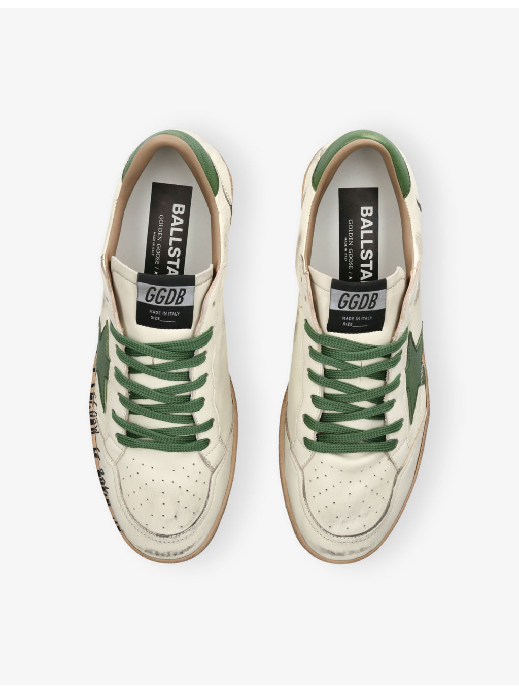 Men’s Ball Star Leather Low-Top Trainers - 2