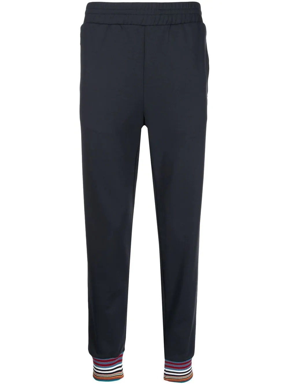 zip-fastening pocket track pants - 1