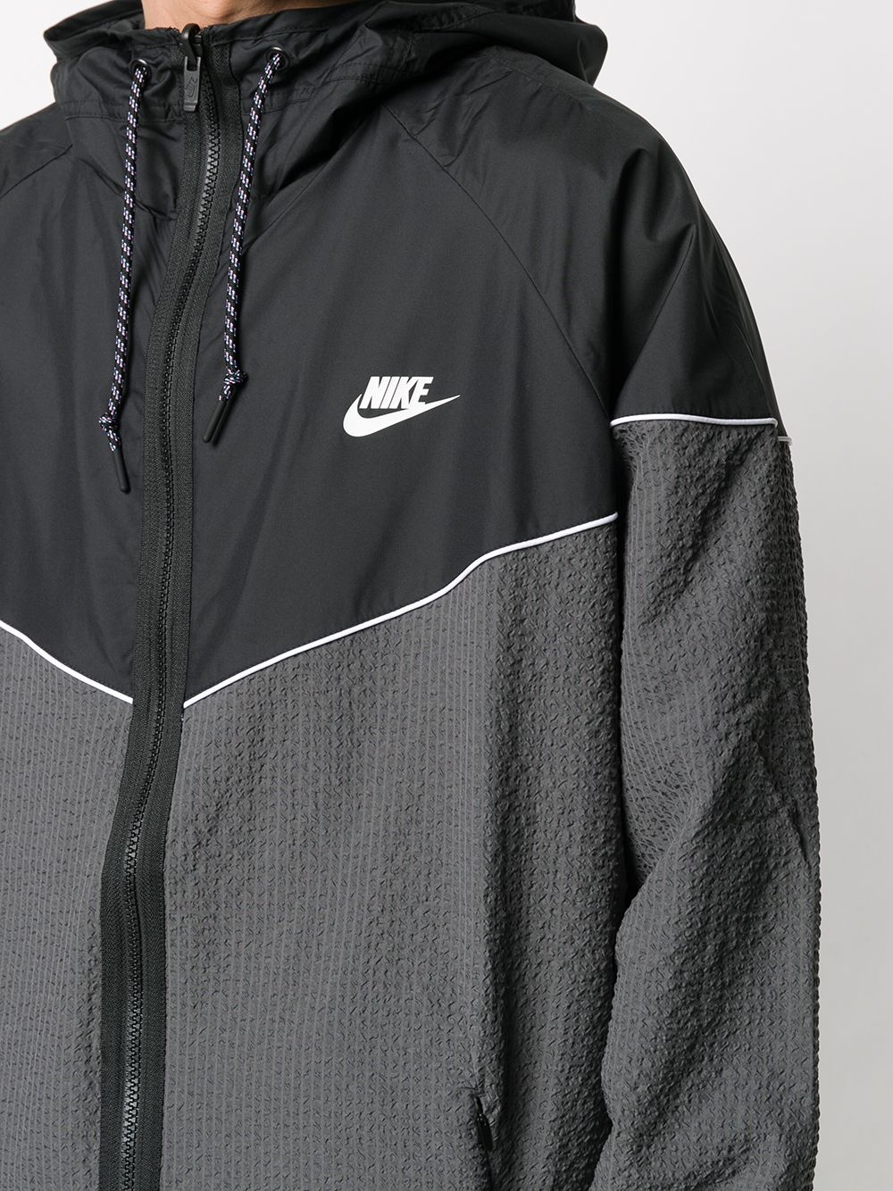 swoosh logo jacket - 5