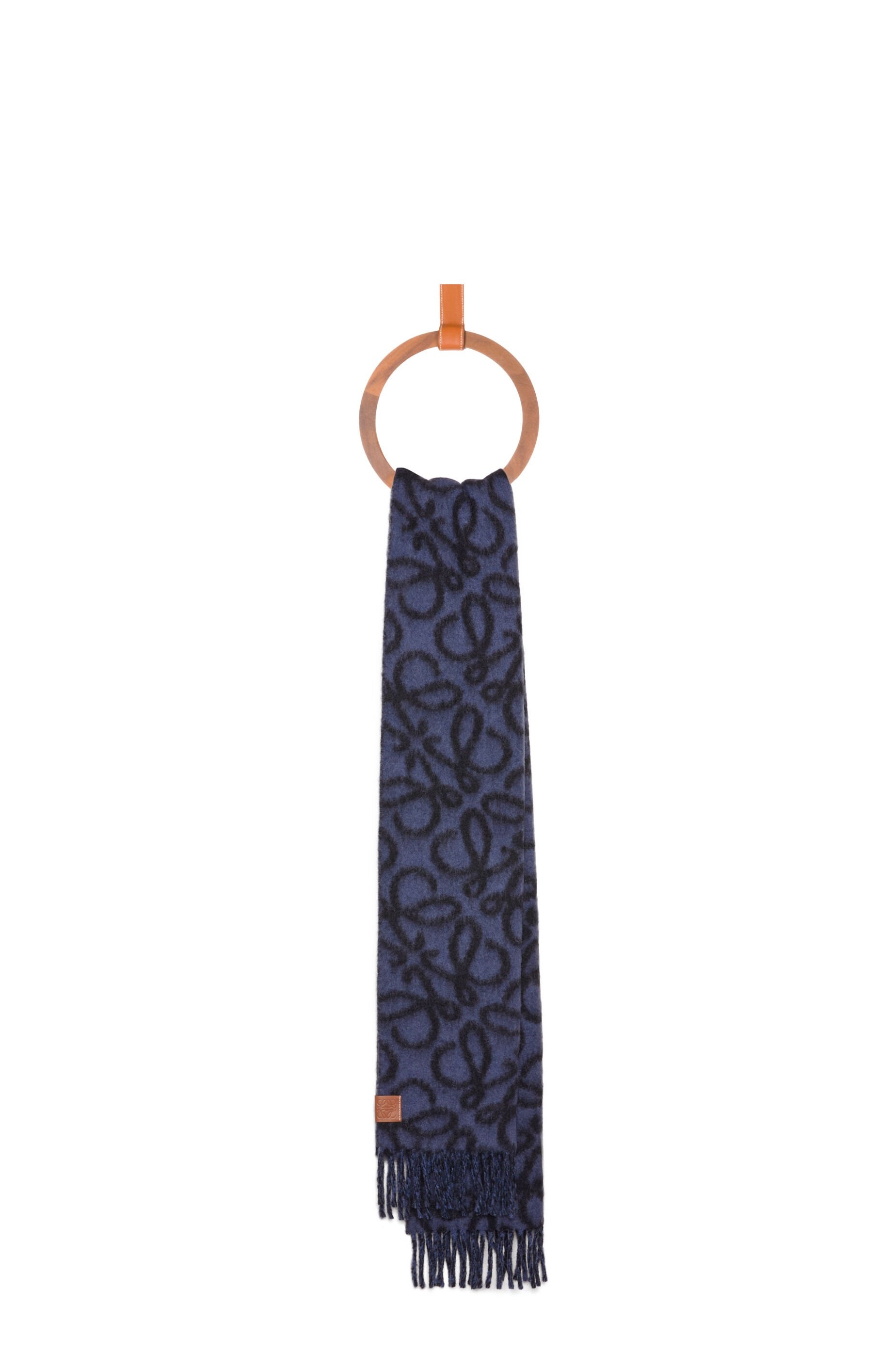 Anagram scarf in alpaca and wool - 4