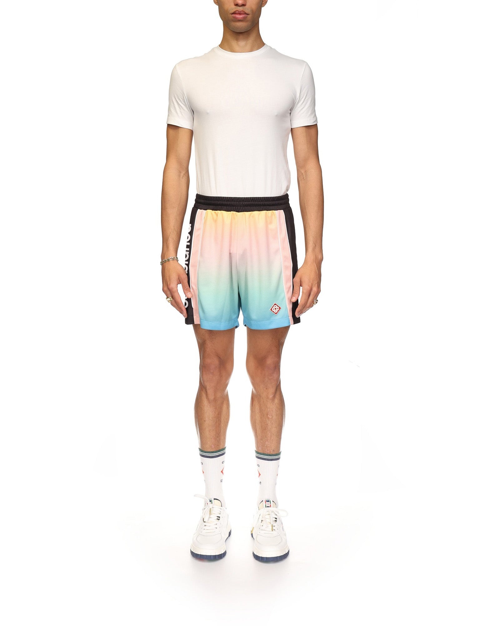 Pastel Gradient Football Shorts - 2