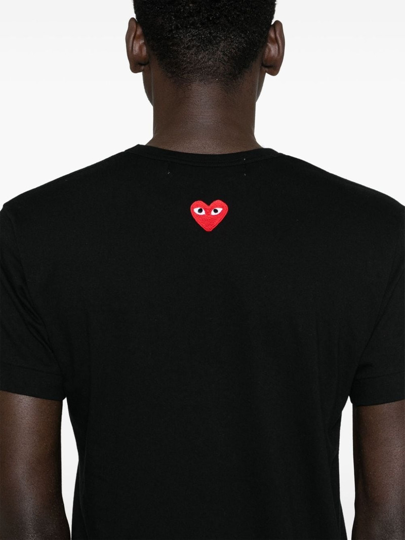 signature heart-patch T-shirt 6
