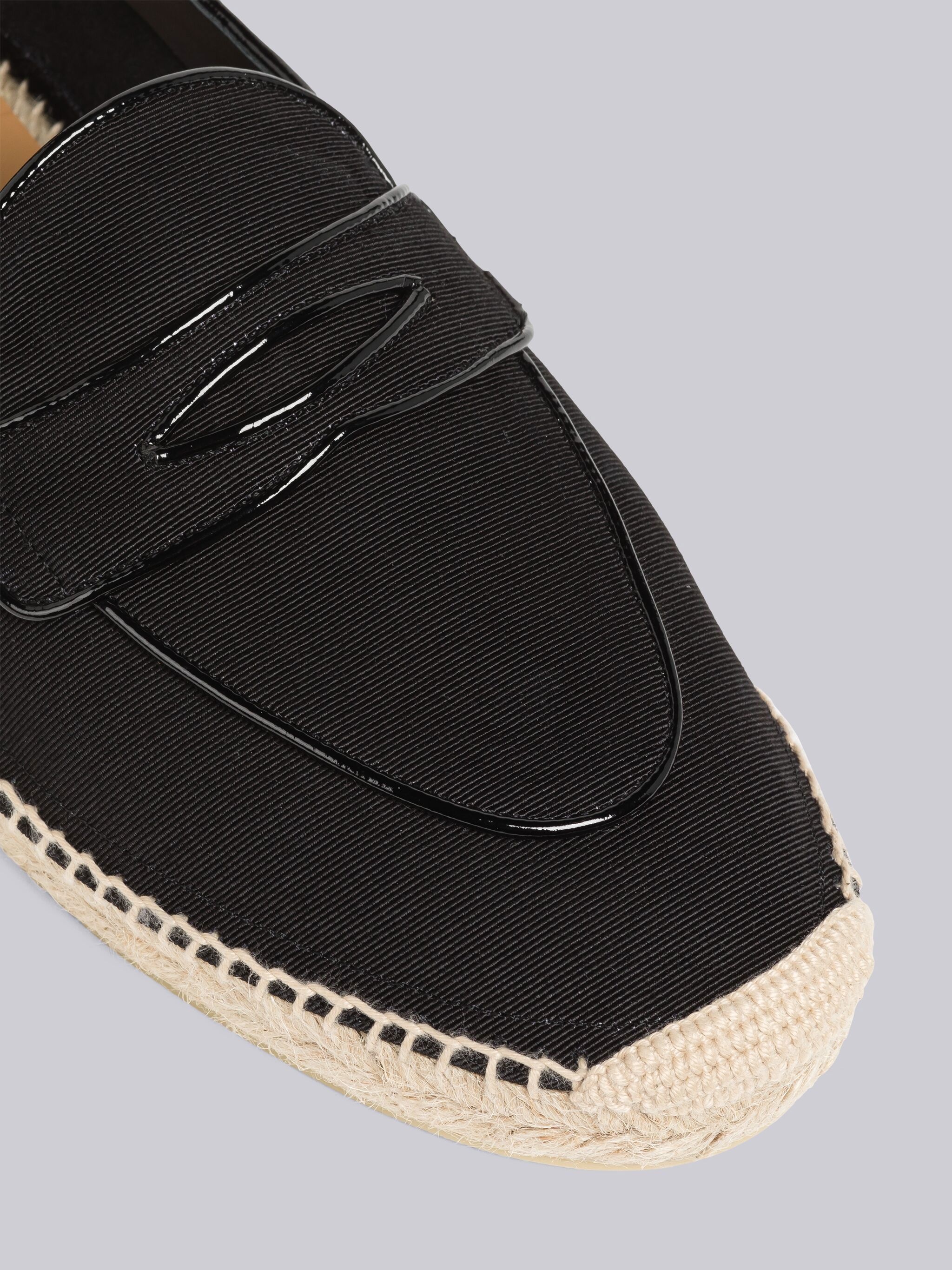 Grosgrain Varsity Penny Loafer Espadrille - 2