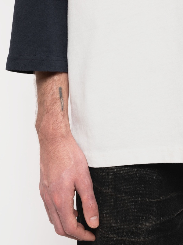 Joey Logo Tee Navy/Offwhite - 5