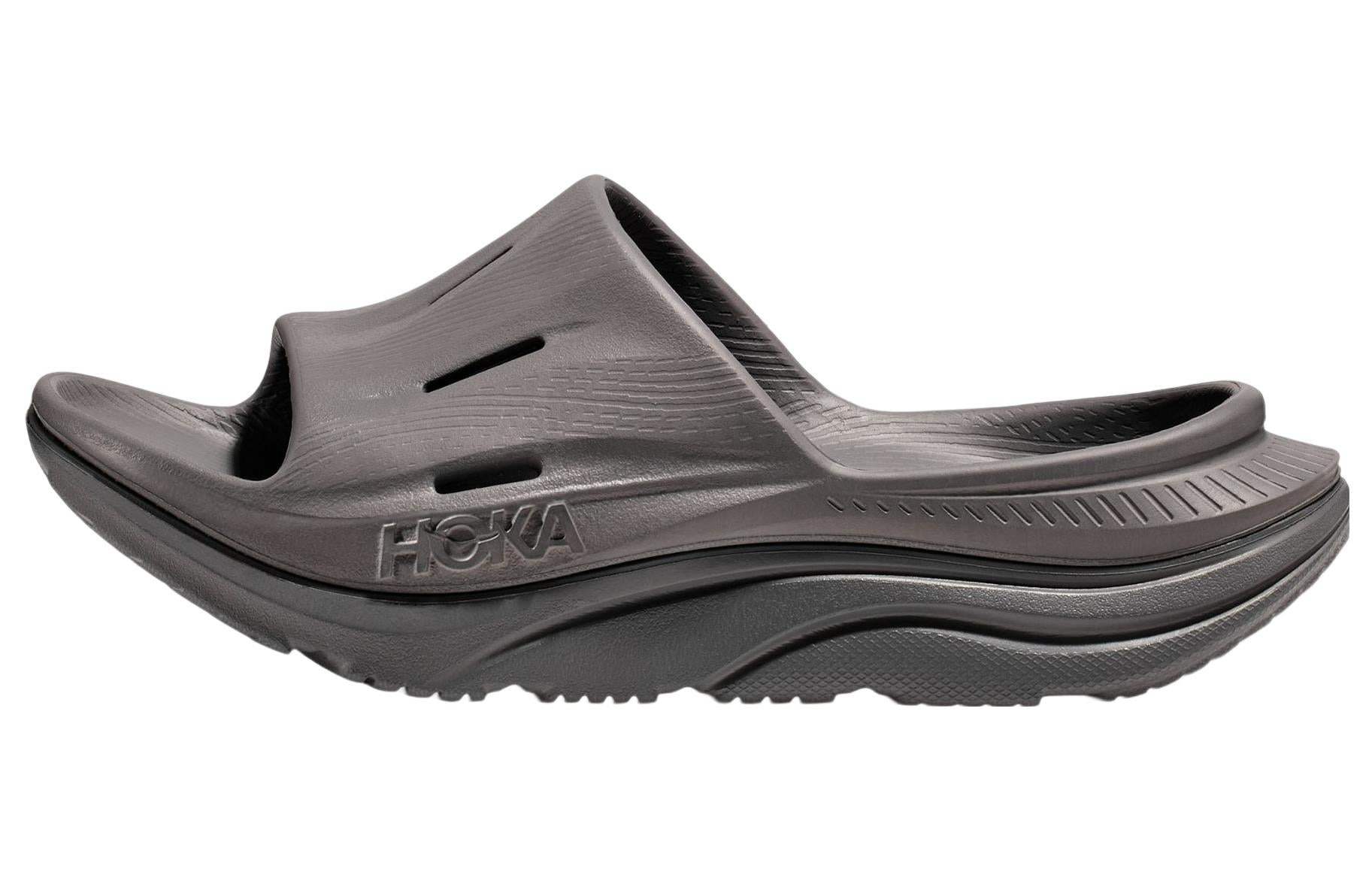 HOKA ONE ONE Ora Recovery Slide 3 'Grey' 1135061-GYGY - 2