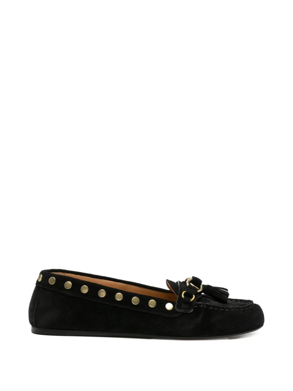 tassel studded loafers - 1